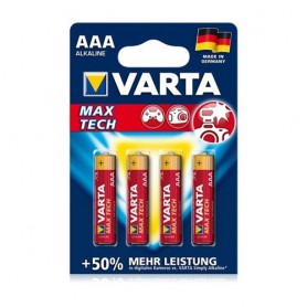 Varta, VARTA Max Tech LR03 / AAA / R03 / MN 2400 1.5V alkaline battery, Size AAA, BS156-CB