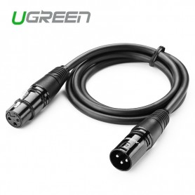 UGREEN - Cannon XLR Male to Female Microphone Cable - Audio cables - UG205-CB