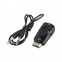 Oem - HDMI to VGA converter adapter + audio - HDMI adapters - AL969-CB