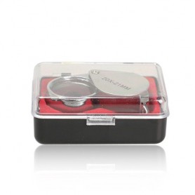 Oem - 20x Silver Mini Jewelry Loupe Magnifier Glass - Magnifiers microscopes - AL690