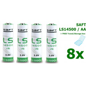 SAFT - SAFT LS14500 / AA lithium battery 3.6V - Size AA - NK096-CB