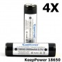 KeepPower - KeepPower 18650 2600mAh rechargeable battery - Size 18650 - NK217-CB
