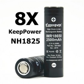 KeepPower - KeepPower 18650 NH1825 Rechargeable Battery - Size 18650 - BL012-CB