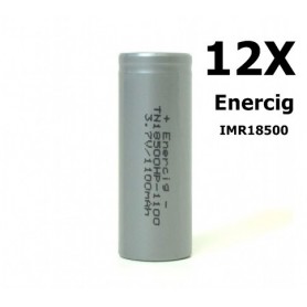 Enercig, Enercig IMR18500 Rechargeable battery 1100mAh - 22A, Other formats, NK143-CB