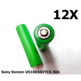 Sony - Sony Konion US18650VTC6 30A 3000mAh - Size 18650 - NK157-CB