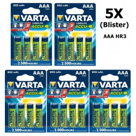 Varta - Varta Rechargable Battery AAA HR3 800mAh - Size AAA - ON1331-CB