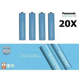 Panasonic - AAA R3 Panasonic Eneloop Lite 1.2V 550mAh Rechargeable Battery - Size AAA - NK037-CB