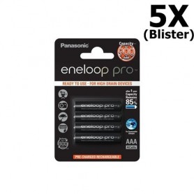 Eneloop - Panasonic eneloop Pro AAA 900mAh 1.2V Rechargeable Battery - Size AAA - ON1317-CB