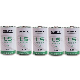 SAFT - SAFT LS 33600 D-Format lithium battery 3.6V - Size C D 4.5V XL - NK101-CB