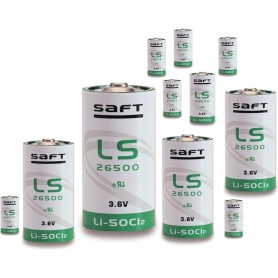 SAFT - SAFT LS 26500 C-Format lithium battery 3.6V - Size C D 4.5V XL - NK102-CB