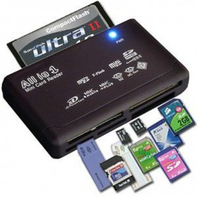Oem - Memory Card Reader USB External SD SDHC Mini Micro M2 MMC XD CF - SD and USB Memory - AL644