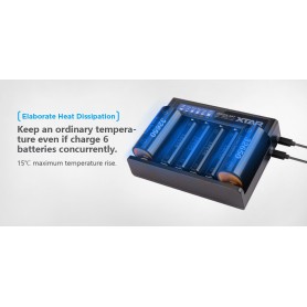 XTAR, Xtar Queen ANT MC6 Li-ion USB battery charger, Battery chargers, NK200