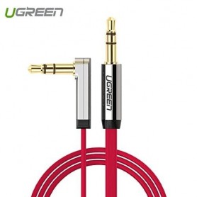 UGREEN, Premium 3.5mm Audio Cable Ultra Flat Right Angle, Audio cables, UG259-CB