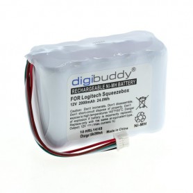 Digibuddy battery compatible with Logitech Squeezebox NiMH