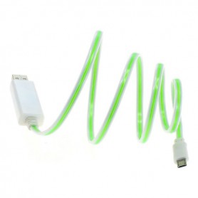 OTB - OTB data cable Micro-USB with animated running light - Other data cables  - ON3864-CB