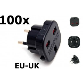 Oem - UK to EU Travel Plug - Plugs and Adapters - AC19-CB