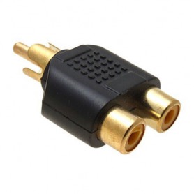 Oem - RCA Male to 2 RCA Female Converter - Audio adapters - AL746-CB