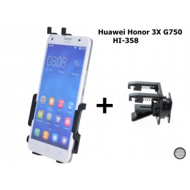 Haicom, Car-Fan Haicom Phone holder for Huawei Honor 3X G750 HI-358, Car fan phone holder, ON4579-SET