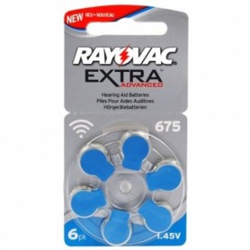 Rayovac - Rayovac 675 Extra Advanced Hearing Aid Battery - Hearing batteries - BS262-CB