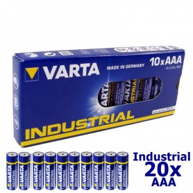 Varta - LR03 AAA 4003 Varta Industrial alkaline - Size AAA - NK168-CB