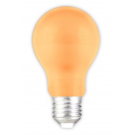 Calex - E27 1W Orange LED GLS-lamp A60 240V 12lm - E27 LED - CA033-CB