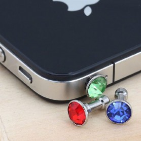Oem - 10 Pieces 3.5mm Diamond Dust Cover iPhone Samsung HTC Sony - Phone accessories - AL057