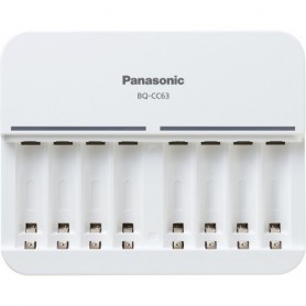Panasonic - 5h Panasonic charger for 8 AA / AAA batteries BQ-CC63E - Battery chargers - BQ-CC63