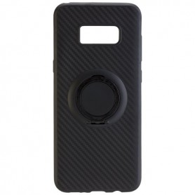 Peter Jäckel, Finger Loop Cover Carbon Style for Samsung Galaxy S8 Plus, Samsung phone cases, ON4833