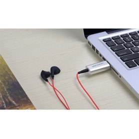 Vention - 3D USB External Sound Card to 3.5mm Audio Aux Mic Adapter - Audio adapters - V014-CB