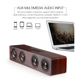 Oem - 12W W8 Bluetooth v4.2 Speaker 3D MP3 Aux TF - Speakers - AL173-CB
