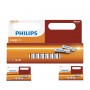 PHILIPS - 12-Pack - AAA R3 Philips LongLife Zinc Alkaline - Size AAA - BS035-CB