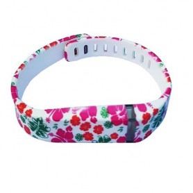 Oem, FloralFlex TPU bracelet for Fitbit Flex, Bracelets, AL180-CB