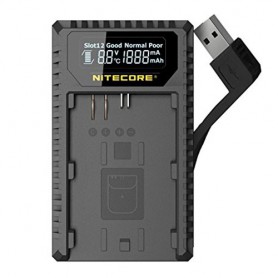 NITECORE - Nitecore UCN1 USB charger for Canon LP-E6, LP-E6N, LP-E8 - Canon photo-video chargers - BS061