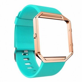 Oem, TPU Silicone bracelet for Fitbit Blaze including metal housing, Bracelets, AL206-CB