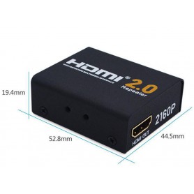 Oem - 30m HDMI extender repeater booster 4Kx2K 3D Full HD1080P - HDMI adapters - AL208