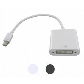 Oem, Mini DisplayPort to DVI female Adapter Cable for Apple MacBook, DVI and DisplayPort adapters, YPC297-CB
