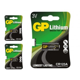 GP - GP CR123 CR123A DL123A CR17345 lithium battery - Other formats - BS102-CB