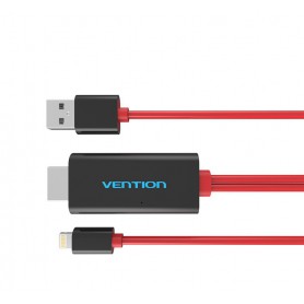 Vention, VENTION PREMIUM HDMI adapter for iPhone 7 7 Plus 6s 6s Plus iPad, iPhone data cables , V035