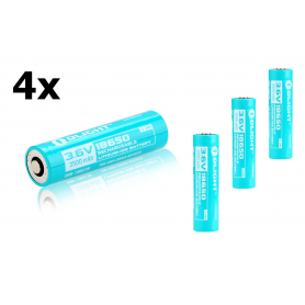 OLIGHT - Olight 3500mAh 3.6V 18650 Rechargeable Li-ion Battery for S30R II / S30R III / S2R Baton - Size 18650 - NK376-CB