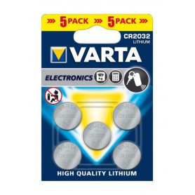 Varta - VARTA CR2032 3v lithium button cell battery - 5 Pack - Button cells - BS159-CB