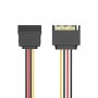 Vention, 15-Pin Male to Female SATA hard disc cable power supply extension, Molex and Sata Cables, V080