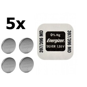 Energizer - Energizer Watch Battery 396/397 30mAh 1.55V - Button cells - BS182-CB