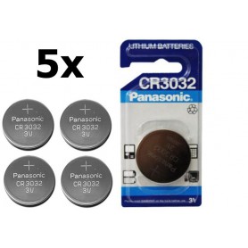 Panasonic - Panasonic CR3032 500mAh 3V lithium battery - Button cells - BS214-CB