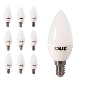 Calex - Calex Warm white LED Candle lamp 240V 3W E14 B38, 250 lumen 2700K 25.000 hour - E14 LED - CA0116-CB