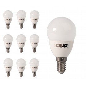 Calex - Calex Daylight LED Lamp 240V 4,5W 380lm E14 P45, 6500K - E14 LED - CA0107-CB