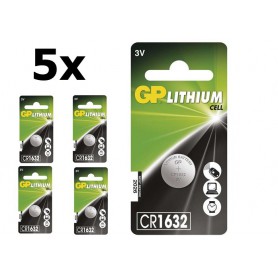 GP - GP CR1632 125mAh 3V Lithium battery - Button cells - BS233-CB