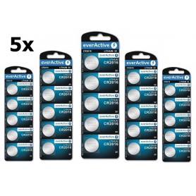 EverActive - Battery everActive CR2016 6016 90mAh 3V - Button cells - BL051-CB