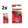 Panasonic - Panasonic CR2016 (Double pack) 3V 90mAh - Button cells - BL244-CB