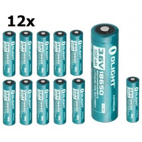 OLIGHT - Olight 3200mAh 3.6V 18650 Rechargeable Li-ion Battery for R20 - Size 18650 - NK391-CB