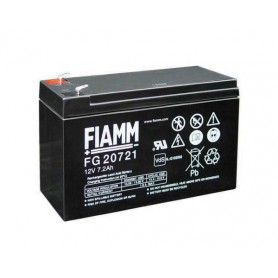 Fiamm FG 12V 7.2Ah (4,8mm) 7200mAh Rechargeable Lead Acid Battery